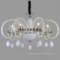 White modern chandelier for home decoration